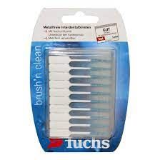 فرشاة فوكس بين الأسنان 4 قطع كارت تقويمي