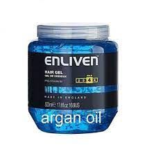 ENLIVEN HAIR GEL JAR ARGAN OIL 500 ML