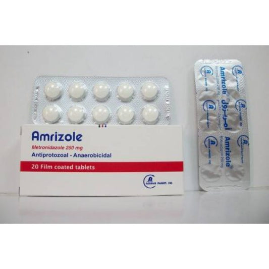 AMRIZOLE 250 GM 20 TAB