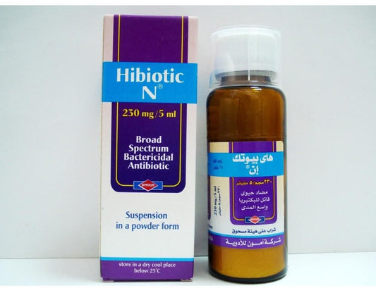 Hibiotic N 230 Mg / 5 Ml Susp 60 Ml