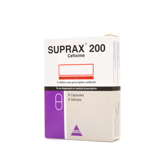 SUPRAX 200 MG 8 CAP