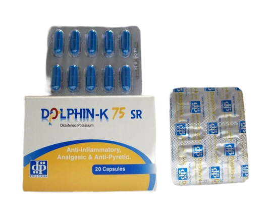 DOLPHIN-K SR 75MG 20 CAP