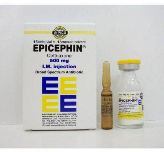 EPICEPHIN 500 GM1 I.M 1VIAL