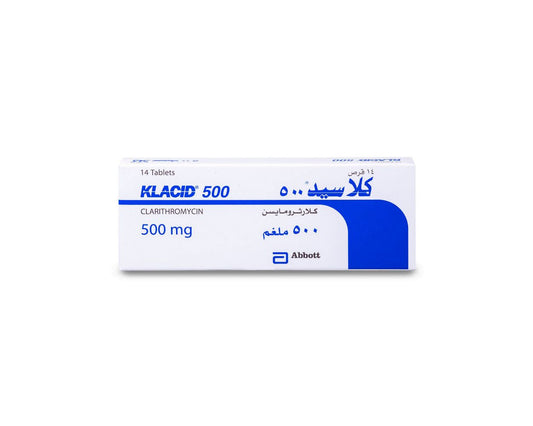 KLACID 500 MG 14 TAB