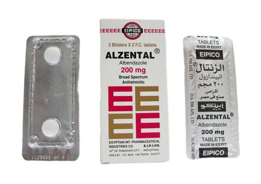 ALZENTAL 200 MG 6TAB