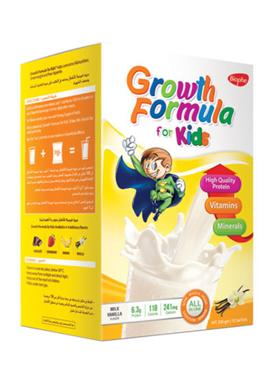 GROWTH FORMULA FOR KIDS VANILLA 330GM 10SACHETS