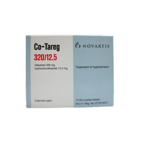 CO-TAREG 320 / 12.5 MG 14 TAB