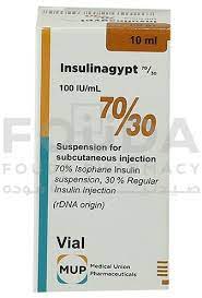 إنسوليناجيبت 70/30 100 وحدة دولية/مل 10 مل