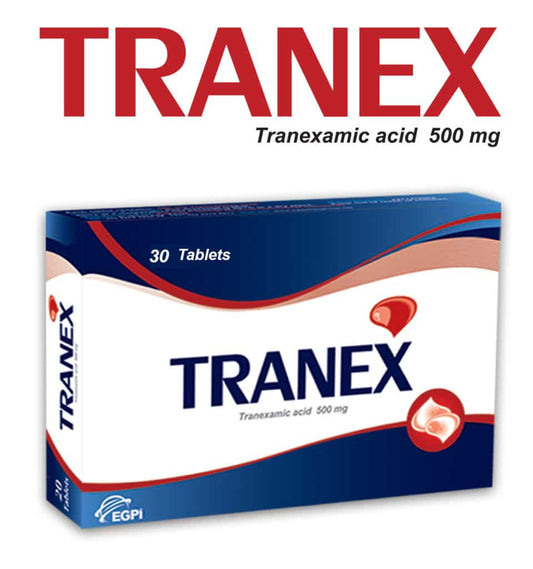 TRANEX 500MG 30 CAP.
