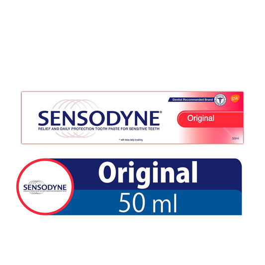 SENSODYNE ORIGINAL . GM 50 EVA معجون اسنان احمرعرض