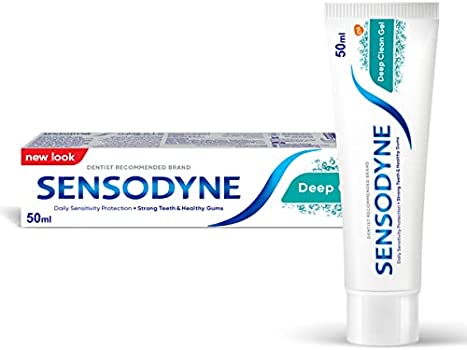 SENSODYNE DEEP CLEAN GEL 50ML OFF10