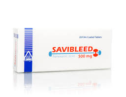 SAVIBLEED 500 MG 20 TAB