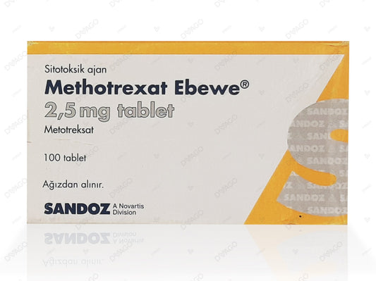 Methotrexate 2.5 Mg ( 100 Tab )