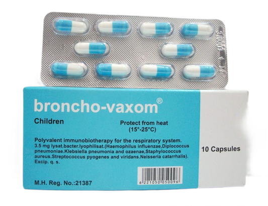 برونكو-فاكسوم للأطفال 10 كبسولات