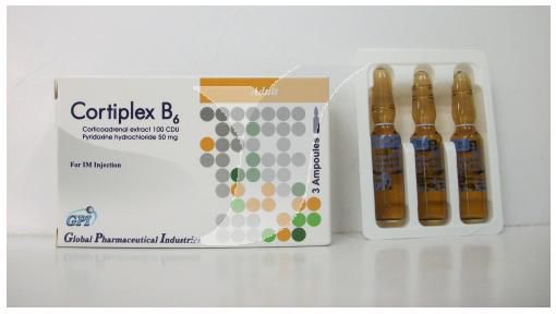 كورتيبليكس - ب 6 - للبالغين 3 أمبولات 1 مل