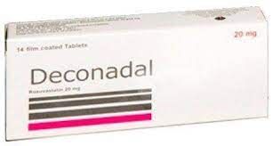 DECONADAL 20 MG 14 TAB