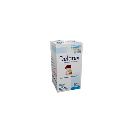 DELAREX SYRUP 60 ML