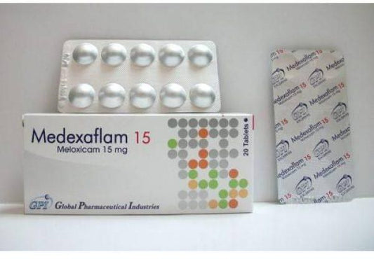 MEDEXAFLAM 15 MG 20 TAB