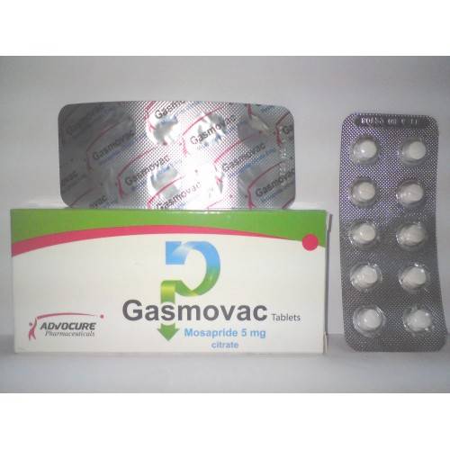 GASMOVAC 5 MG 20 TAB