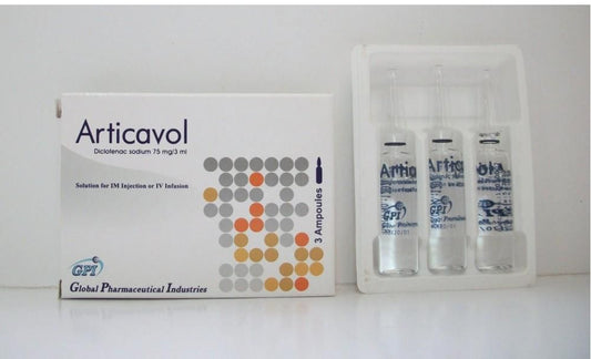 ARTICAVOL 75 MG 3 AMP