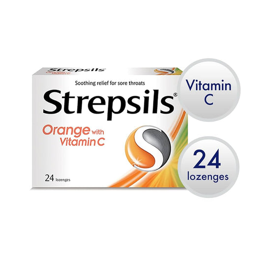 STREPSILS VITAMIN - C 24 LOZENGES 120 عرض