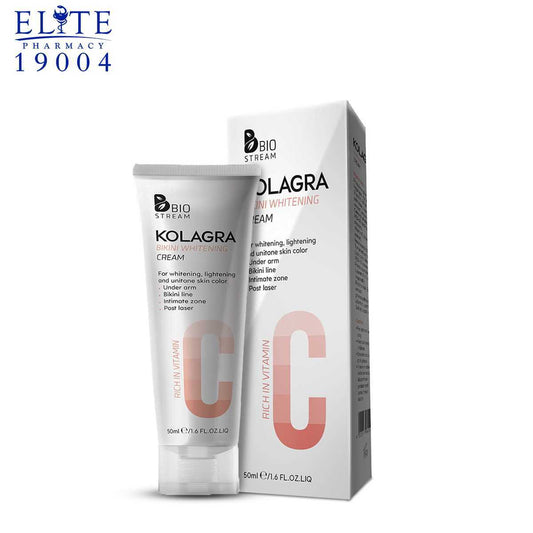 KOLAGRA BIKINI WHITENING CREAM 50 ML (1+1)
