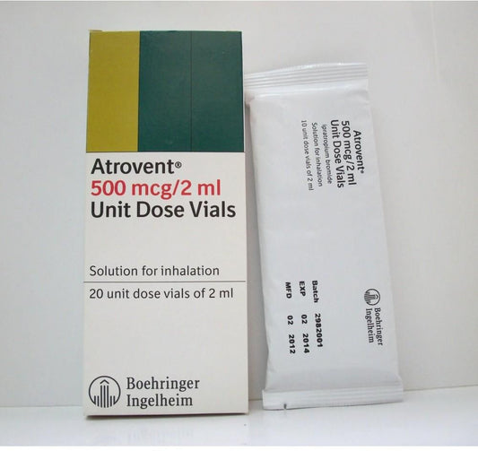 ATROVENT 500 MG 20 AMP 2 ML
