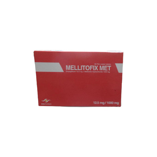 MELLITOFIX MET 12.5/1000MG 30TAB