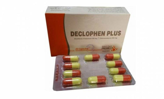 DECLOPHEN PLUS 50 MG/250MG 30CAP