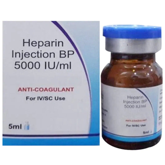 HEPARIN 5000 I .U 1 ML 3 AMP
