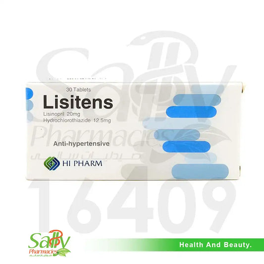 LISITENS 20 MG 30 TAB