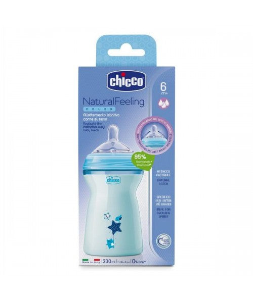 CHICCO NATURAL FEELING 6M+ 250 ML CODE 85026