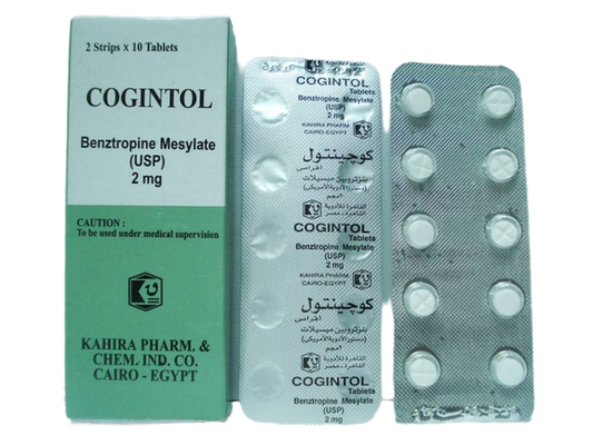 COGINTOL 2 MG 20 TAB