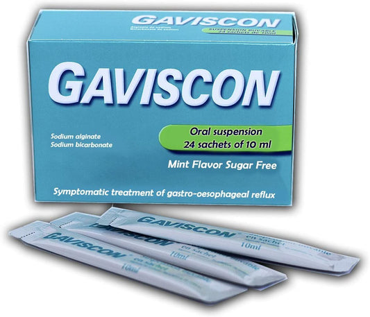 GAVISCON LIQUID 24 SACHETS