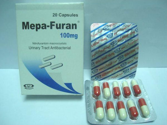 MEPA FURAN 100 MG 20 CAP