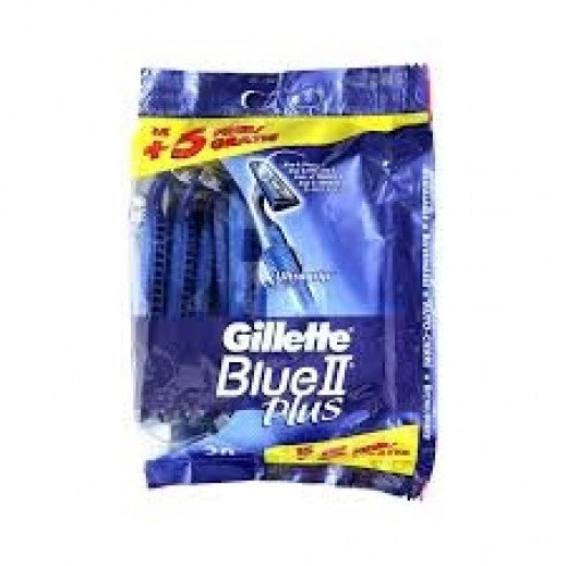 GTT BLUE 2 PLUS 15 + 5 PCS ماكينة حلاقة