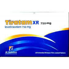 TIRATAM XR 750MG 20 TAB