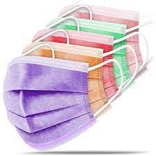 FACE MASK 50 PC الوان