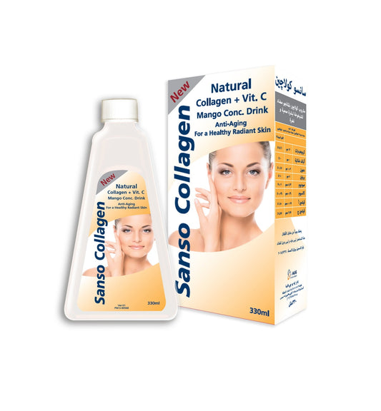 SANSO COLLAGEN DRINK RASPBERRY 330ML SYP