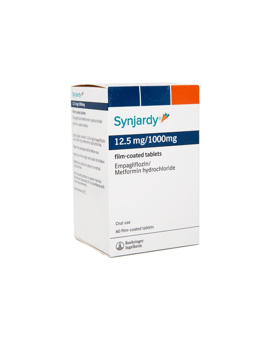 SYNJARDY 12.5/ 1000MG 60TAB