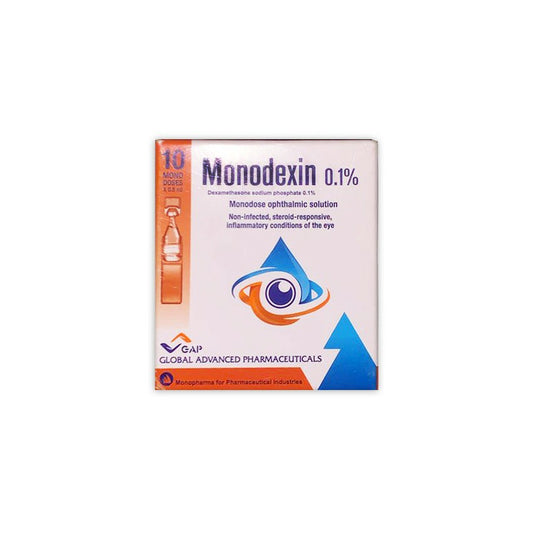 MONODEXIN 0.1 10 STERILE MONO DOSES