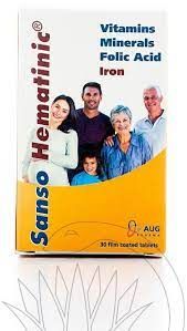 SANSO HEMATINIC 30 CAP