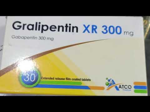 GRALIPENTIN X R 300MG 30CAP