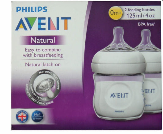 AVENT NATURAL 0M+ 125 ML SCF690/27 (2ببرونة )