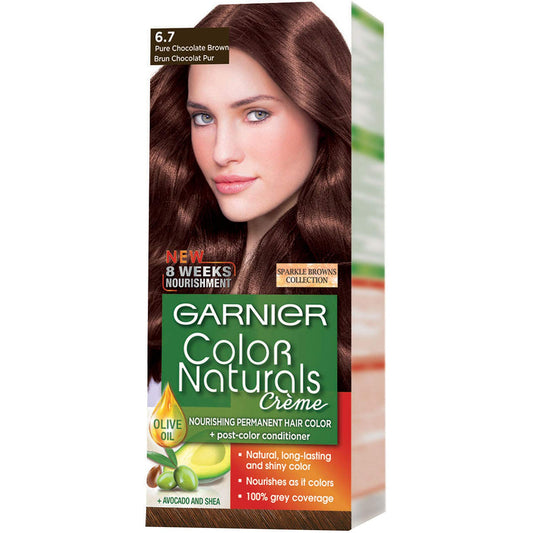 GARNIER NUTRISE (6.7)PURE CHOCOLATE BROWNخصم