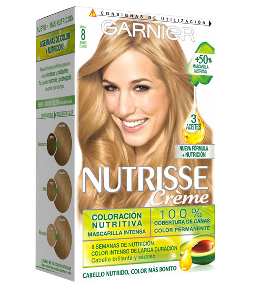 GARNIER NUTRISSE 8 (LIGHT BLOND) خصم
