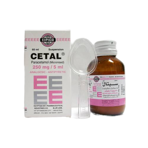CETAL 250MG/5 ML SUSP 60 ML