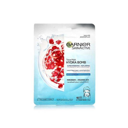 GARNIER TISSUE MASK POMEGRANATE 32 G قناع للوجه