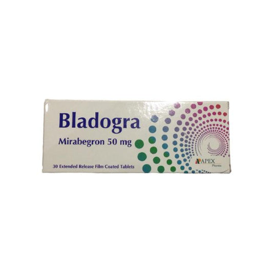 BLADOGRA 50 MG 30 TAB