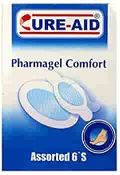 ضمادة فارماجيل كومفورت من كيور إيد، متنوعة، 6 قطع